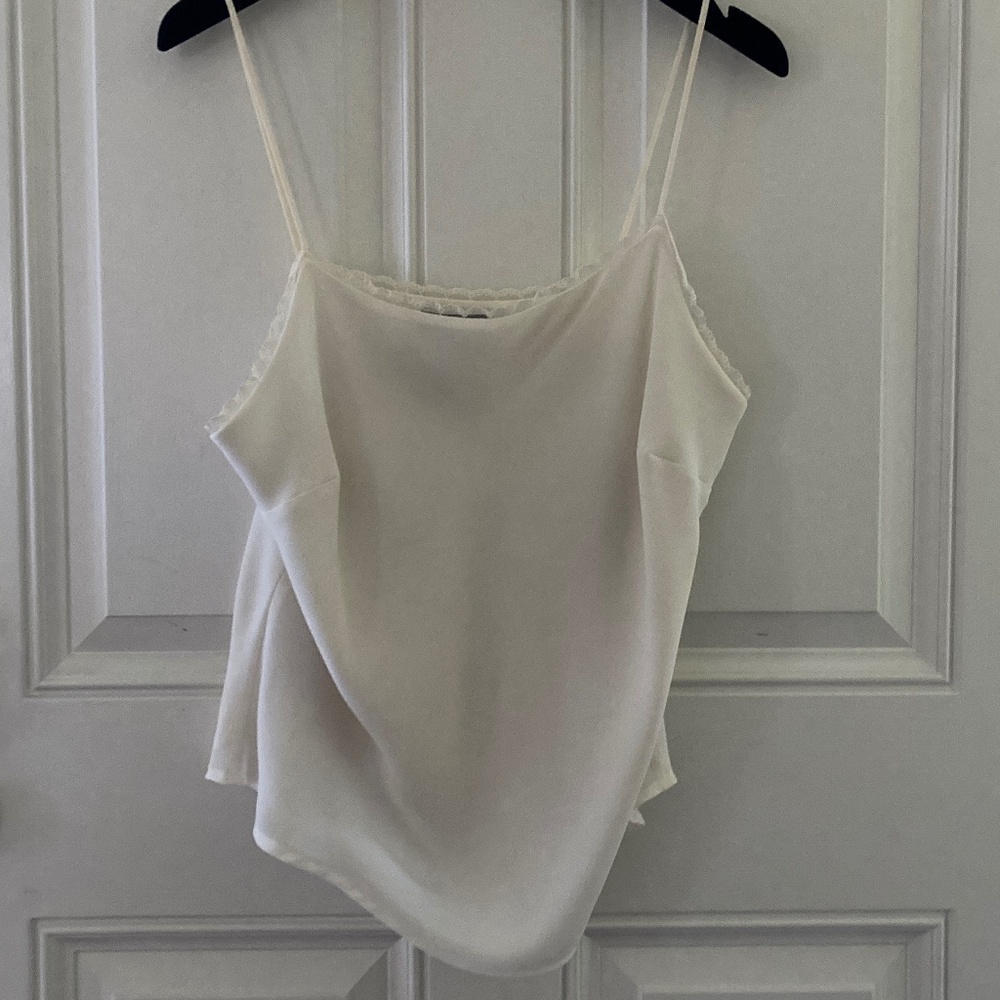 FINAL SALE! Ann Taylor Ivory Layered Lace Trim Camisole/Size 14/NEW/PRICE FIRM!